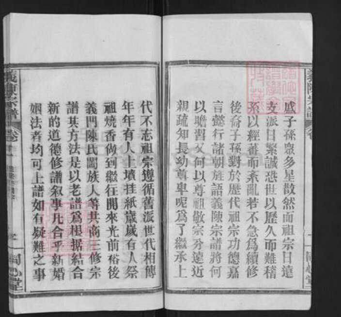 湖北省武汉市新洲区陈氏同心堂族谱-义陈宗谱.pdf电子版预览图3