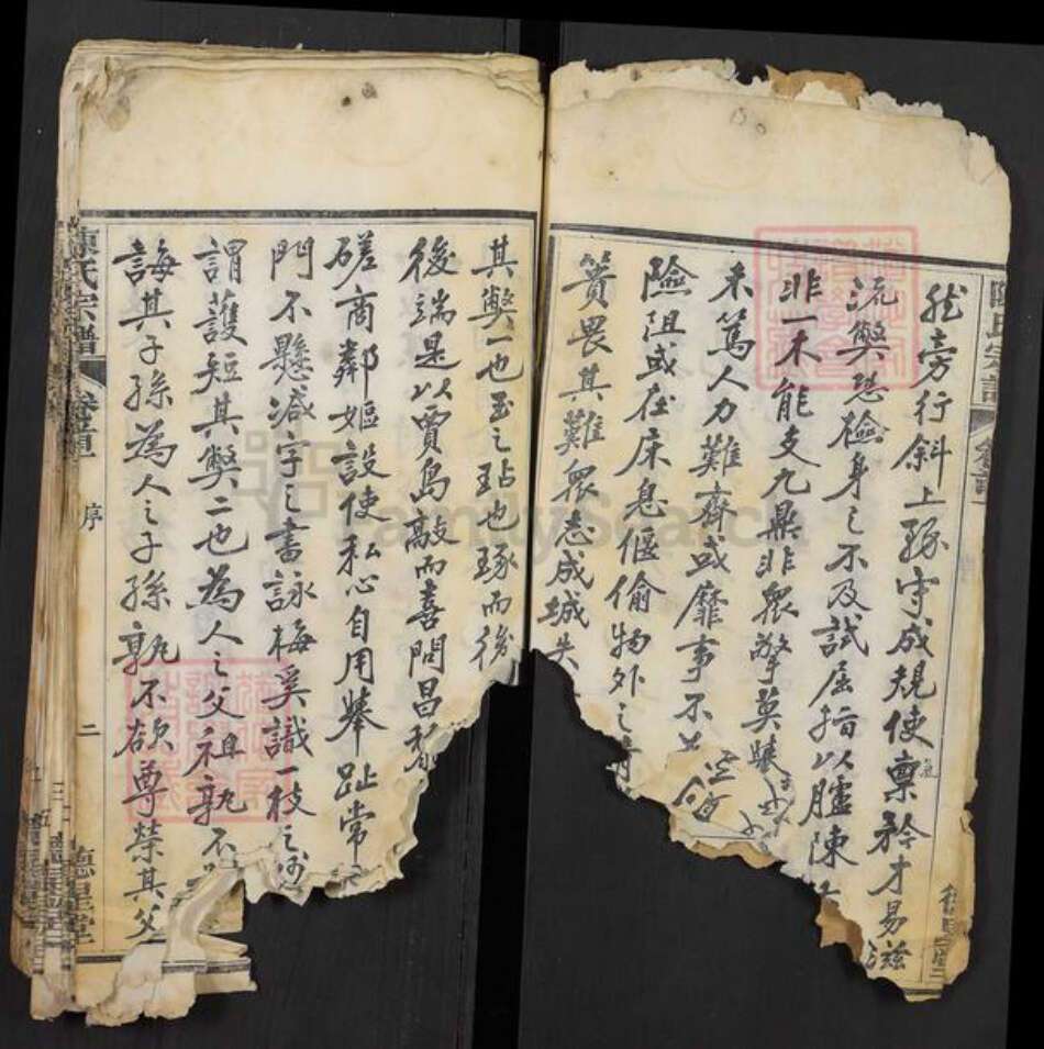 湖北省黄冈市陈氏德星堂族谱-陈氏宗谱.pdf电子版预览图3