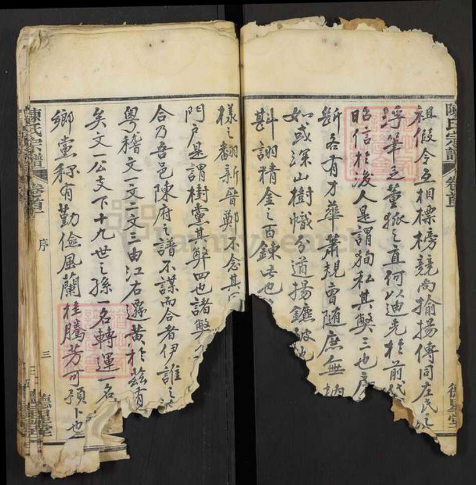 湖北省黄冈市陈氏德星堂族谱-陈氏宗谱.pdf电子版预览图4