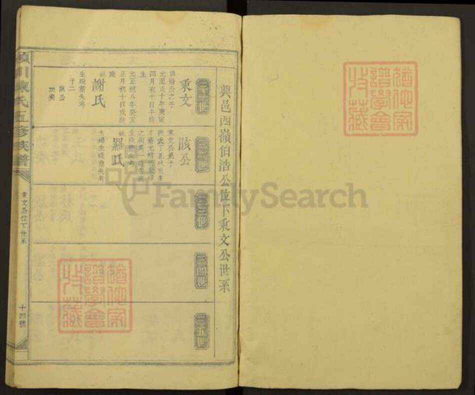 江西省赣州市兴国县良村镇陈氏族谱-颖川陈氏五修族谱.pdf电子版预览图1