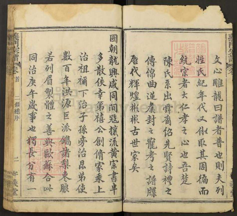 湖北省黄冈市罗田县大崎镇陈氏守义堂族谱-义门宗谱.pdf电子版预览图5