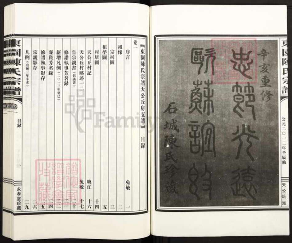 浙江省绍兴新昌县陈氏永孝堂族谱-东园陈氏宗谱.pdf电子版预览图2