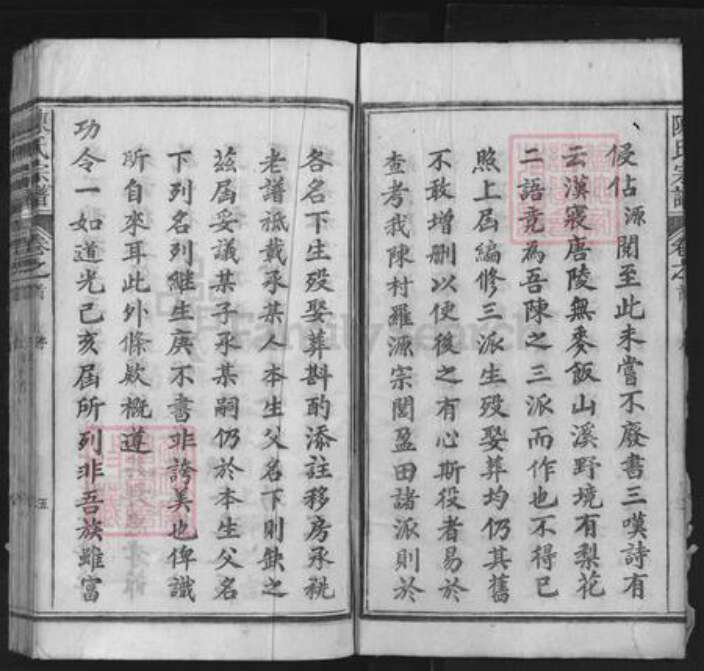 安徽省池州市贵池区陈氏崇本堂族谱-陈氏宗谱.pdf电子版预览图5