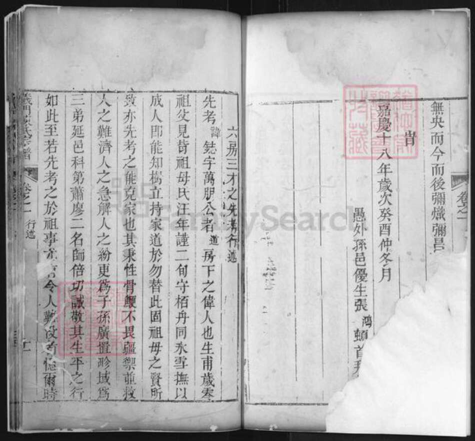 湖北省黄冈市罗田县平湖乡陈氏族谱-义门陈氏宗谱.pdf电子版预览图4