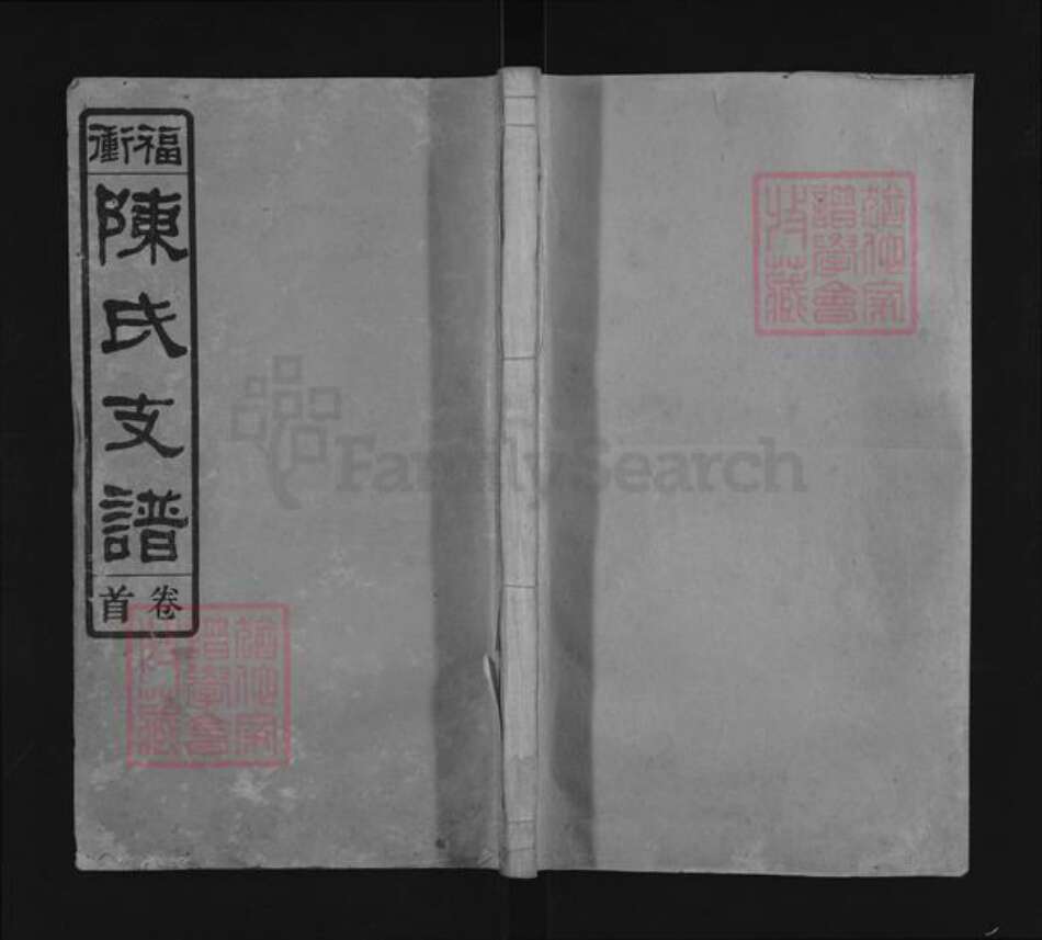 湖南省长沙市浏阳市大瑶镇陈氏颍川堂族谱-福冲陈氏支谱.pdf电子版缩略图