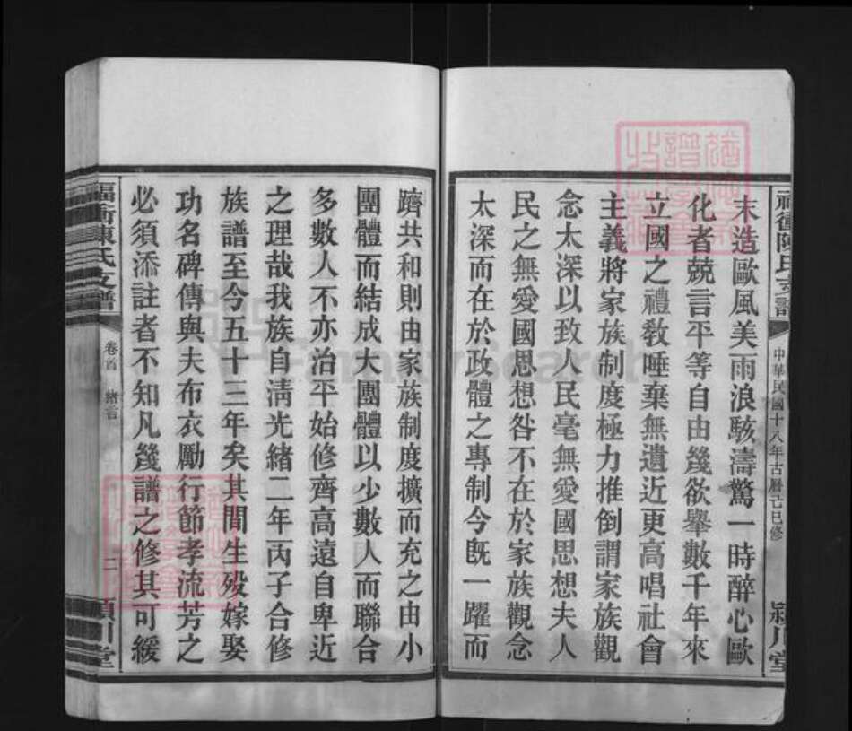 湖南省长沙市浏阳市大瑶镇陈氏颍川堂族谱-福冲陈氏支谱.pdf电子版预览图2