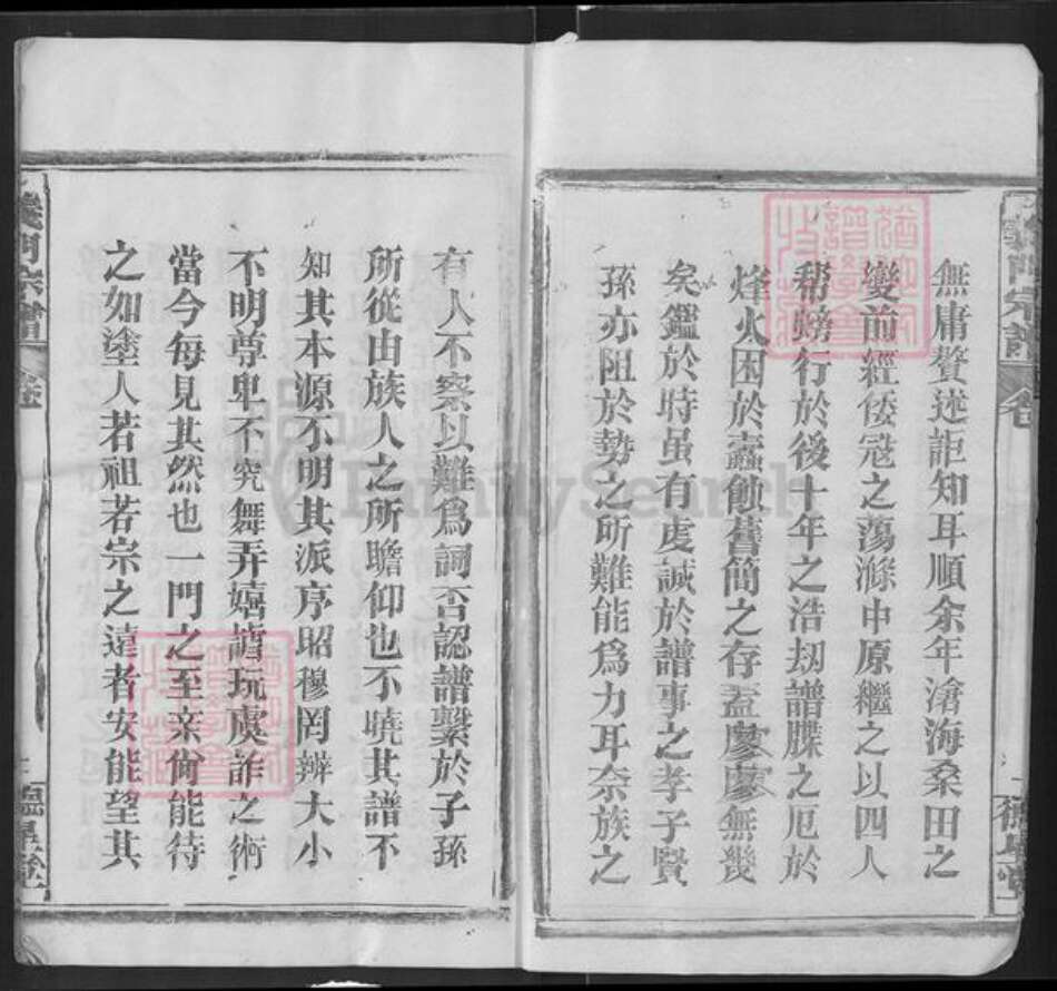 湖北省黄冈市麻城市陈氏德星堂族谱-义门陈氏宗谱.pdf电子版预览图5