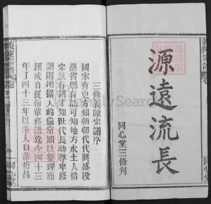 湖北省武汉市新洲区陈氏同心堂族谱-义陈宗谱.pdf电子版预览图2