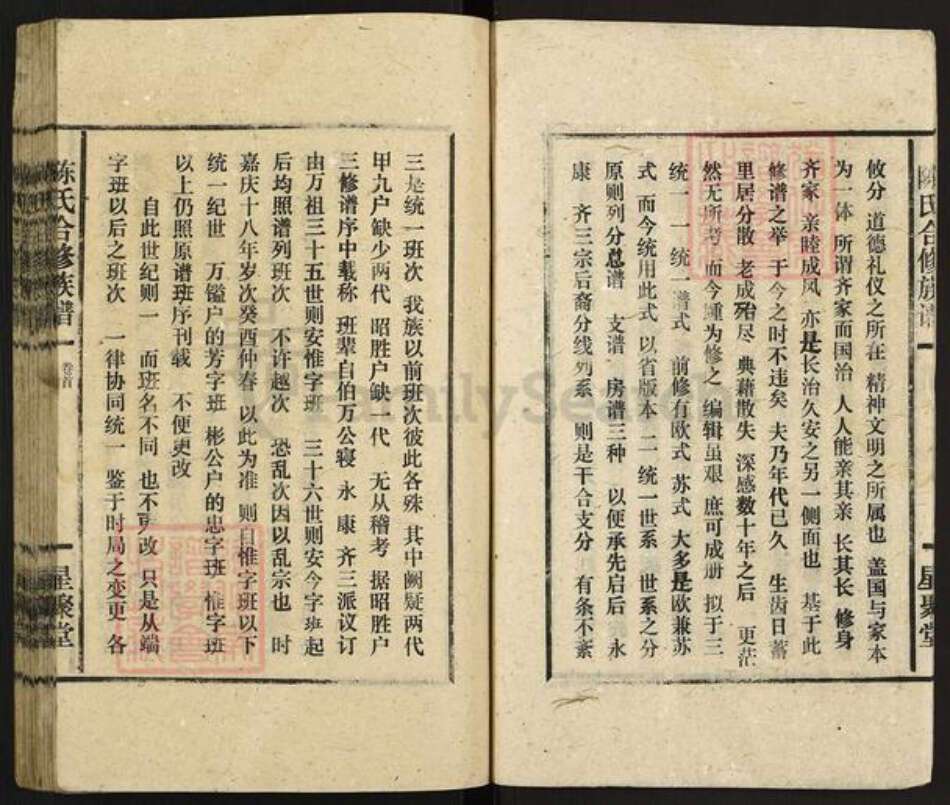 湖南省娄底市新化县西河镇陈氏星聚堂族谱-陈氏合修族谱.pdf电子版预览图3