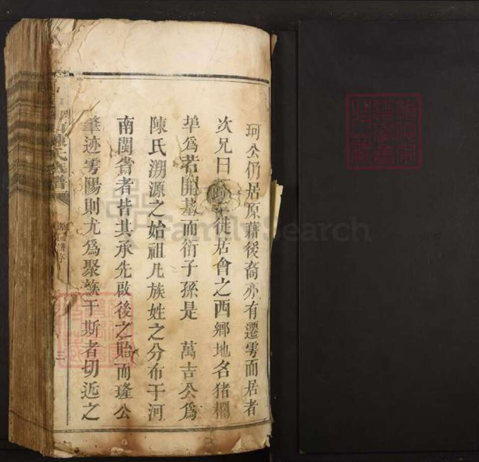 江西省赣州市于都县梓山镇陈氏族谱-雩邑梓山陈氏族谱.pdf电子版预览图1