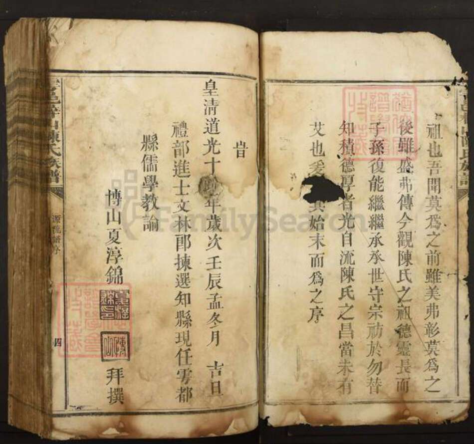 江西省赣州市于都县梓山镇陈氏族谱-雩邑梓山陈氏族谱.pdf电子版预览图2