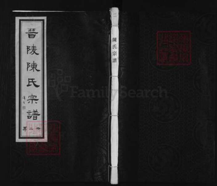 江苏省常州市武进县陈氏星聚堂族谱-晋陵陈氏宗谱.pdf电子版缩略图