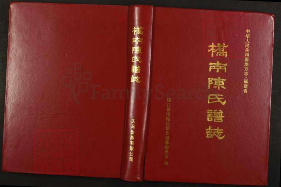 福建省福州市连江县陈氏族谱-连江桥南陈氏谱志.pdf电子版缩略图