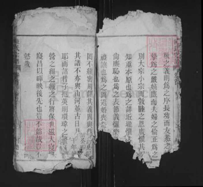 安徽省安庆市桐城市陈氏树德堂族谱-义门陈氏宗谱.pdf电子版预览图4