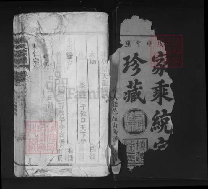 江西省上饶市陈氏族谱-陈氏宗谱.pdf电子版预览图1