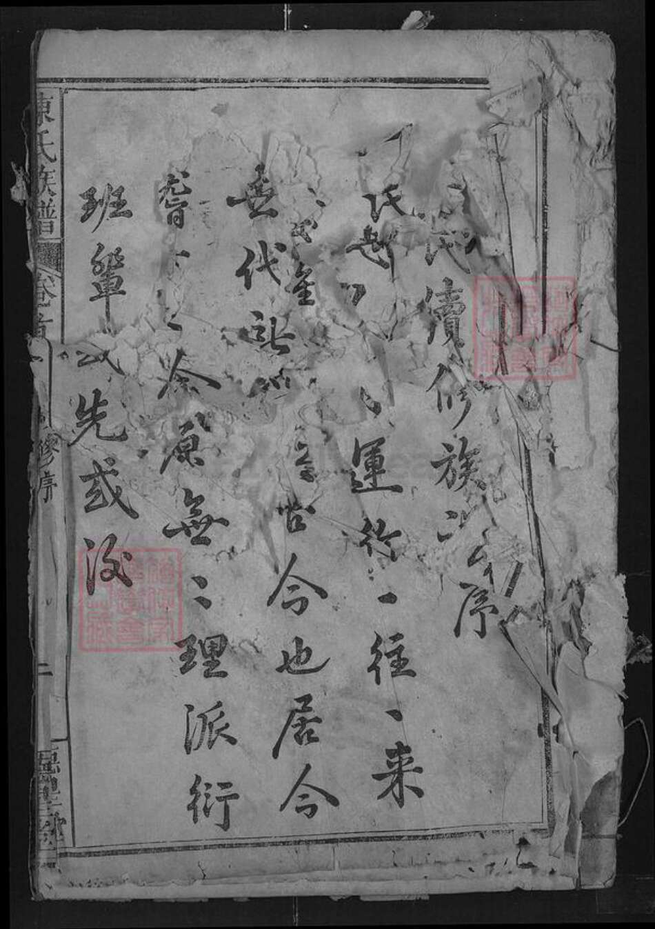 湖北省武汉市新洲区陈氏德星堂族谱-陈氏族谱.pdf电子版缩略图