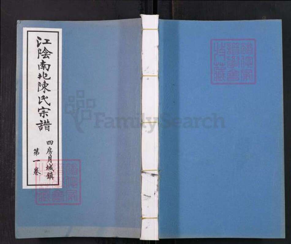 江苏省无锡市江阴市月城镇陈氏光远堂族谱-江阴南兆陈氏宗谱.四房月城镇.pdf电子版缩略图