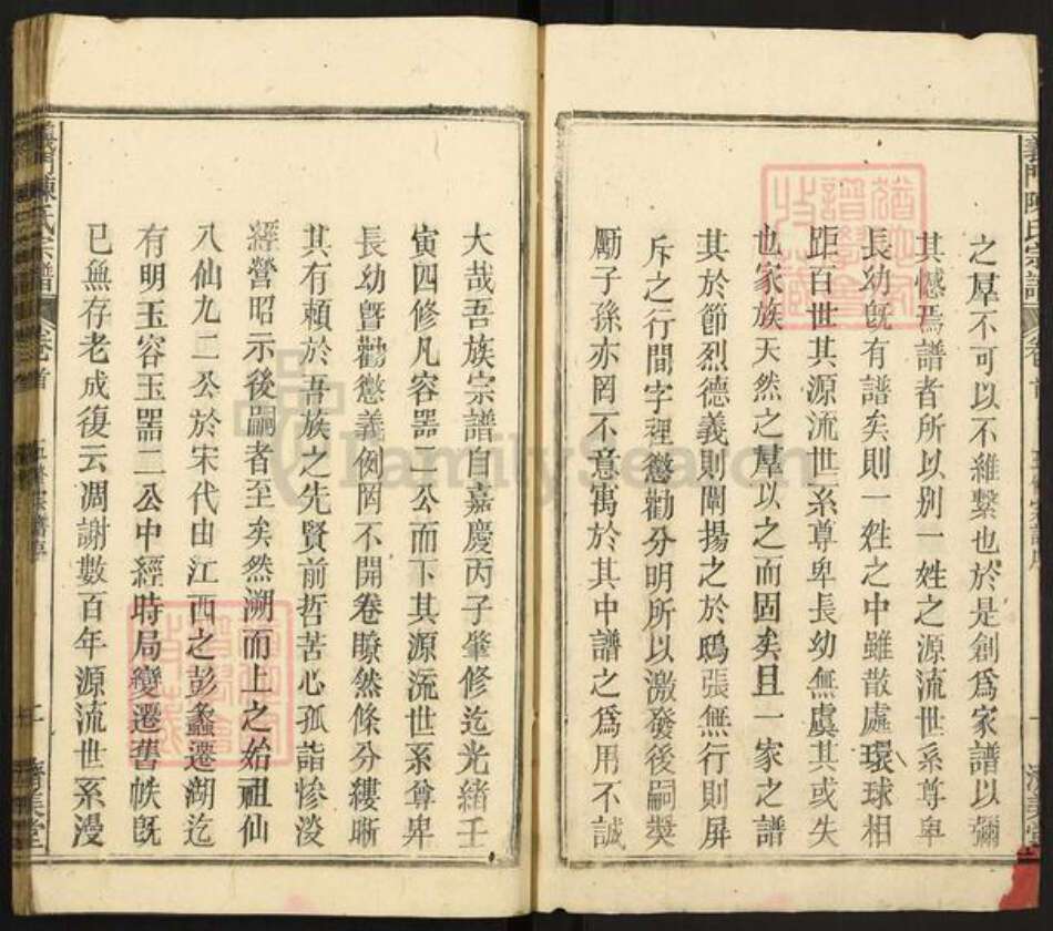 湖北省黄冈市陈氏济美堂族谱-义门陈氏宗谱.pdf电子版预览图2