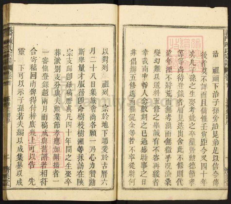 湖北省黄冈市陈氏济美堂族谱-义门陈氏宗谱.pdf电子版预览图5