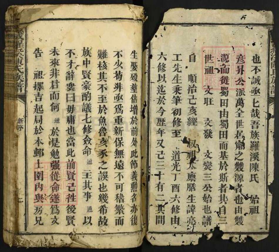 江西省赣州市石城县小松镇陈氏族谱-石城罗溪陈氏族谱.pdf电子版预览图1