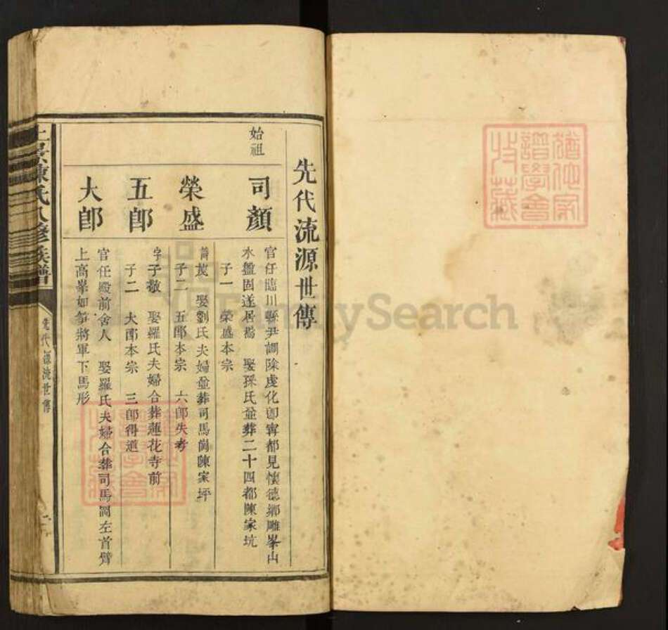 江西省赣州市石城县小松镇陈氏族谱-上景陈氏八修族谱.pdf电子版预览图1