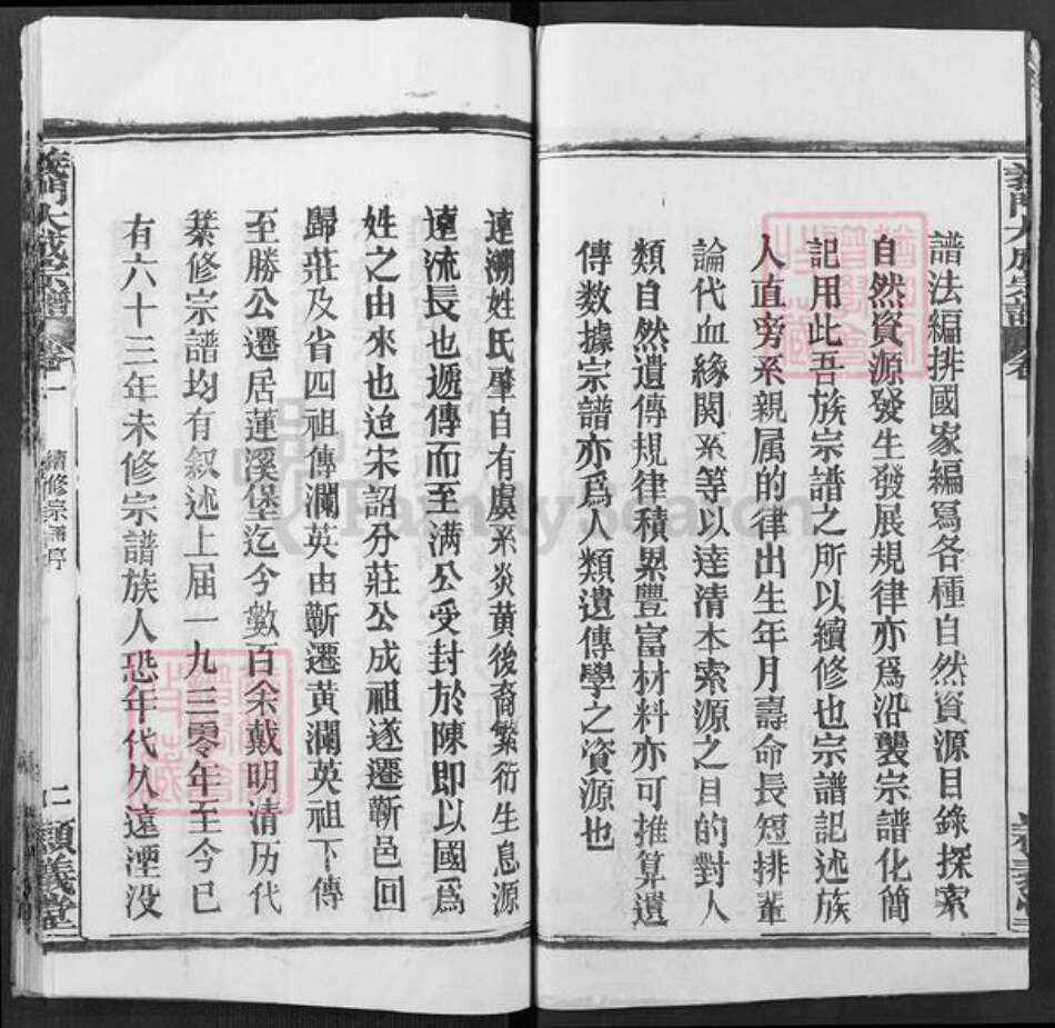 湖北省黄冈市陈氏颕义堂族谱-义门陈氏宗谱.pdf电子版预览图3