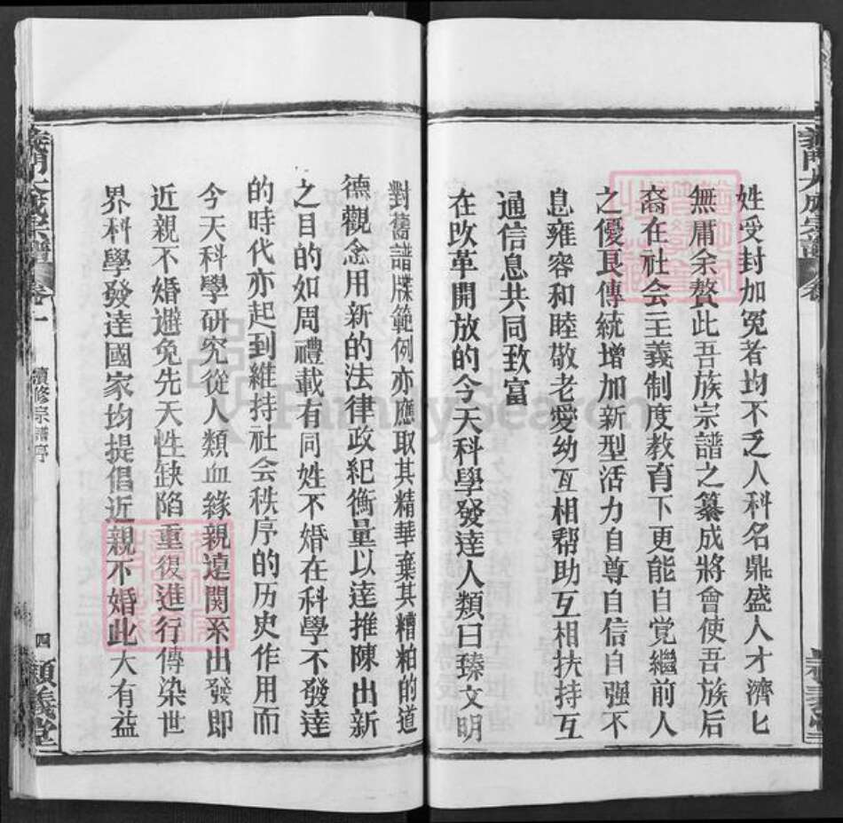 湖北省黄冈市陈氏颕义堂族谱-义门陈氏宗谱.pdf电子版预览图5