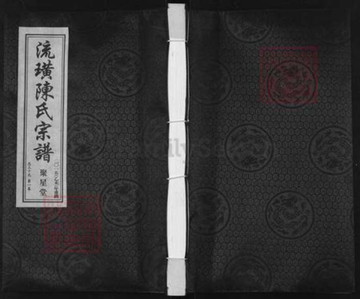 江苏省无锡市江阴市徐霞客镇陈氏聚星堂族谱-流璜陈氏宗谱.pdf电子版缩略图