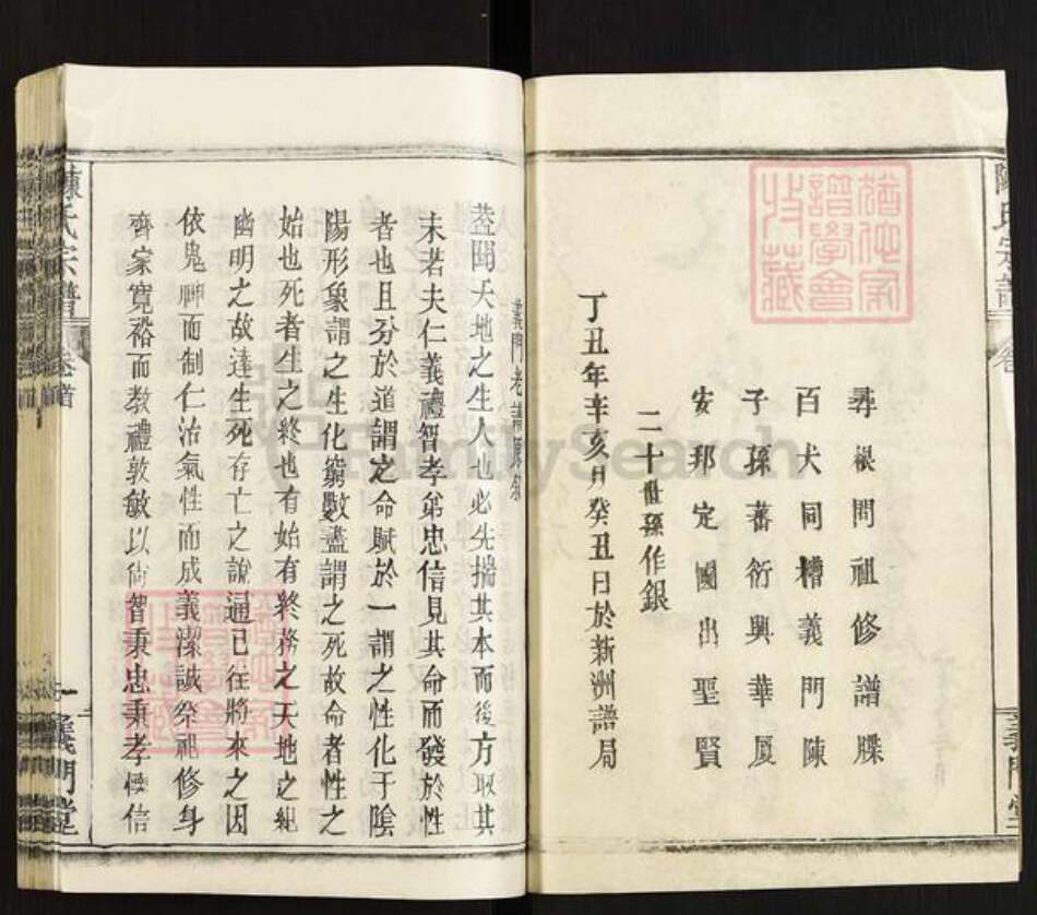 湖北省武汉市黄陂区黄陂陈氏义门堂族谱-陈氏宗谱.pdf电子版预览图2