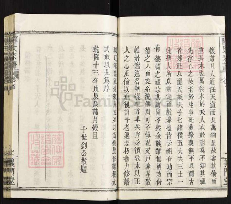 湖北省武汉市黄陂区黄陂陈氏义门堂族谱-陈氏宗谱.pdf电子版预览图3