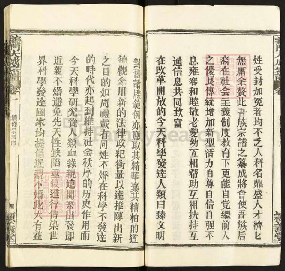 湖北省黄冈市蕲春县刘河镇陈氏颖义堂族谱-义门陈氏宗谱.pdf电子版预览图5