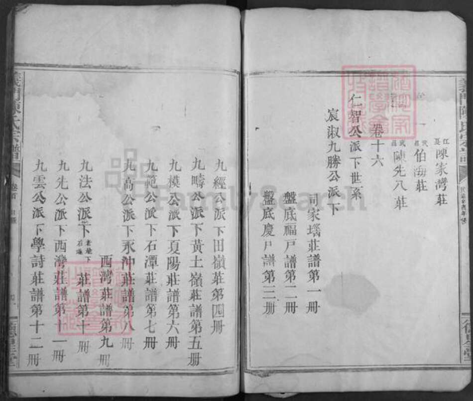 湖北省黄石市阳新县洋港镇陈氏德星堂族谱-义门陈氏宗谱.pdf电子版预览图4