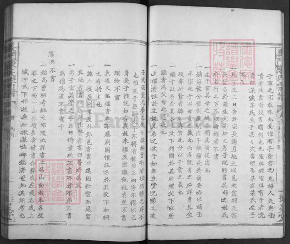 湖北省黄石市阳新县木港镇陈氏德星堂族谱-义门陈氏宗谱.pdf电子版预览图4