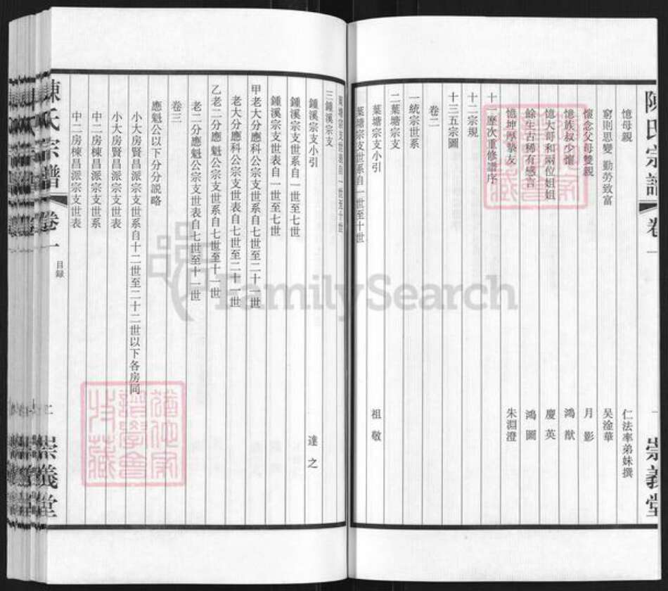 江苏省无锡市宜兴市和桥镇陈氏崇义堂族谱-宜兴钟溪陈氏宗谱.pdf电子版预览图4