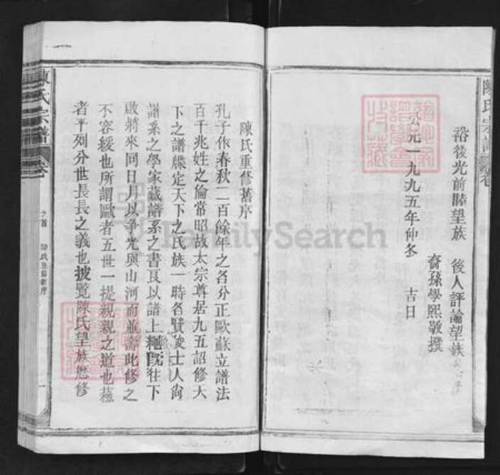 福建省泉州市晋江市龙湖镇陈氏族谱-陈氏宗谱.pdf电子版预览图3