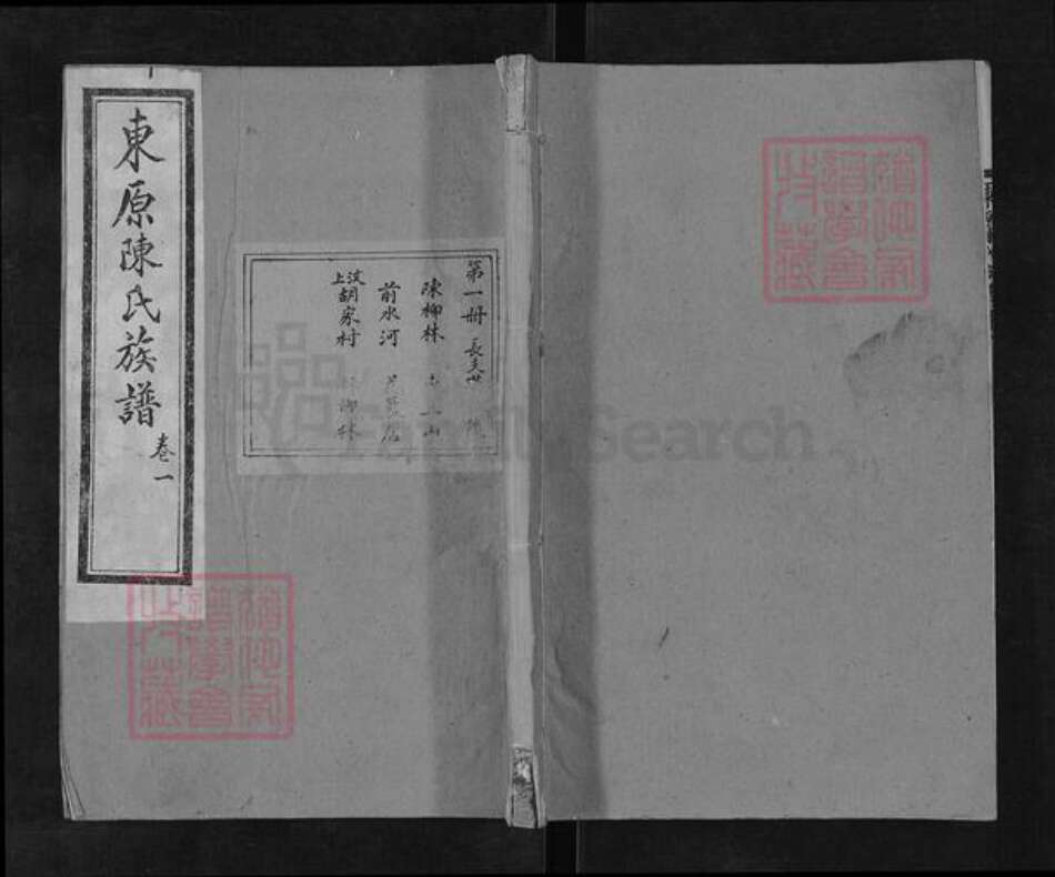 山东省泰安市东平县陈氏正己堂族谱-东原陈氏族谱.pdf电子版缩略图