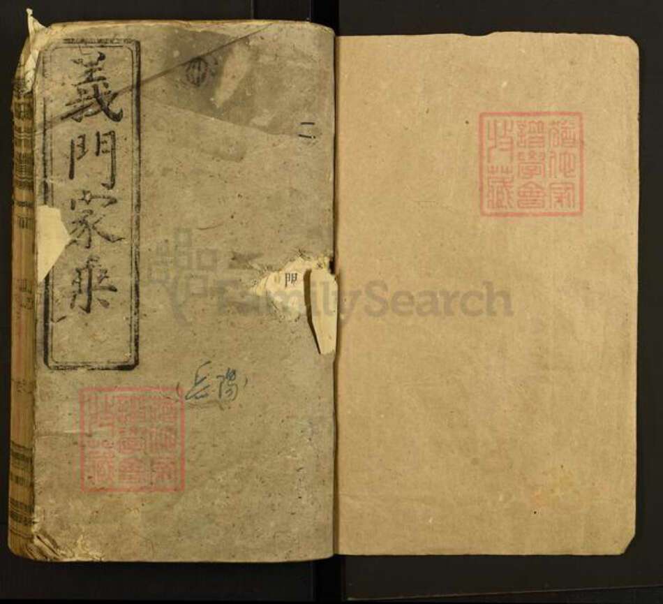江西省九江市濂溪区莲花镇陈氏义门堂族谱-陈氏宗谱.pdf电子版预览图1