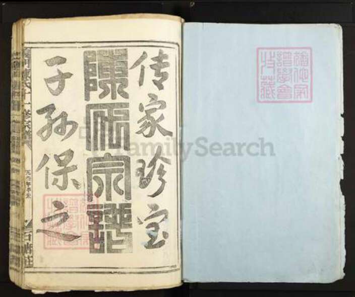 江西省南昌市安义县陈氏族谱-义门陈氏十一修宗谱.pdf电子版预览图1