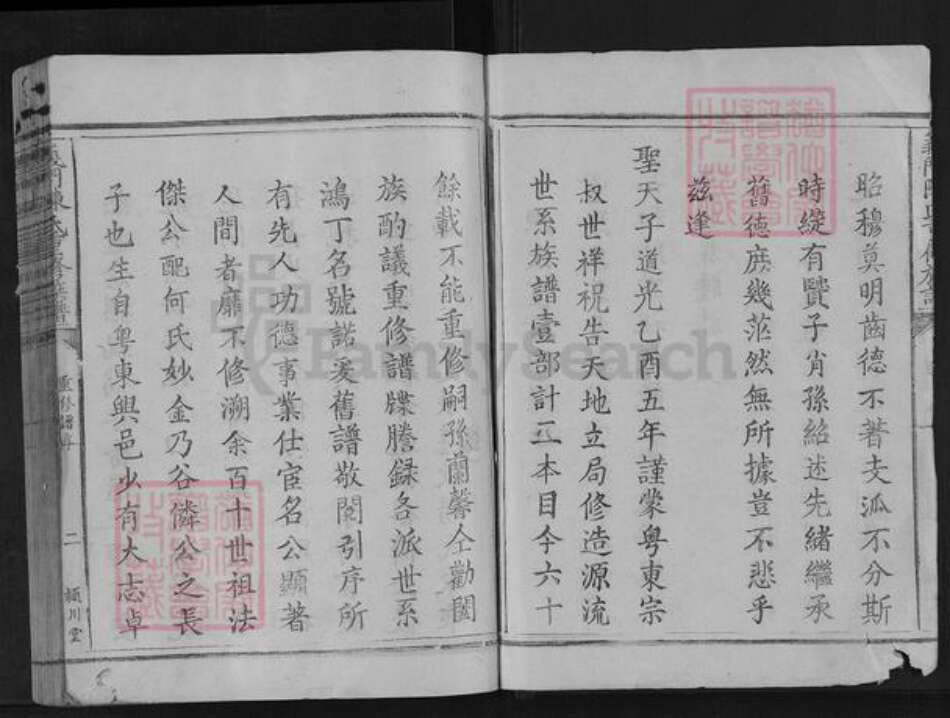 江西省宜春市丰城市陈氏颖川堂族谱-颖川义门陈氏重修族谱.pdf电子版预览图3