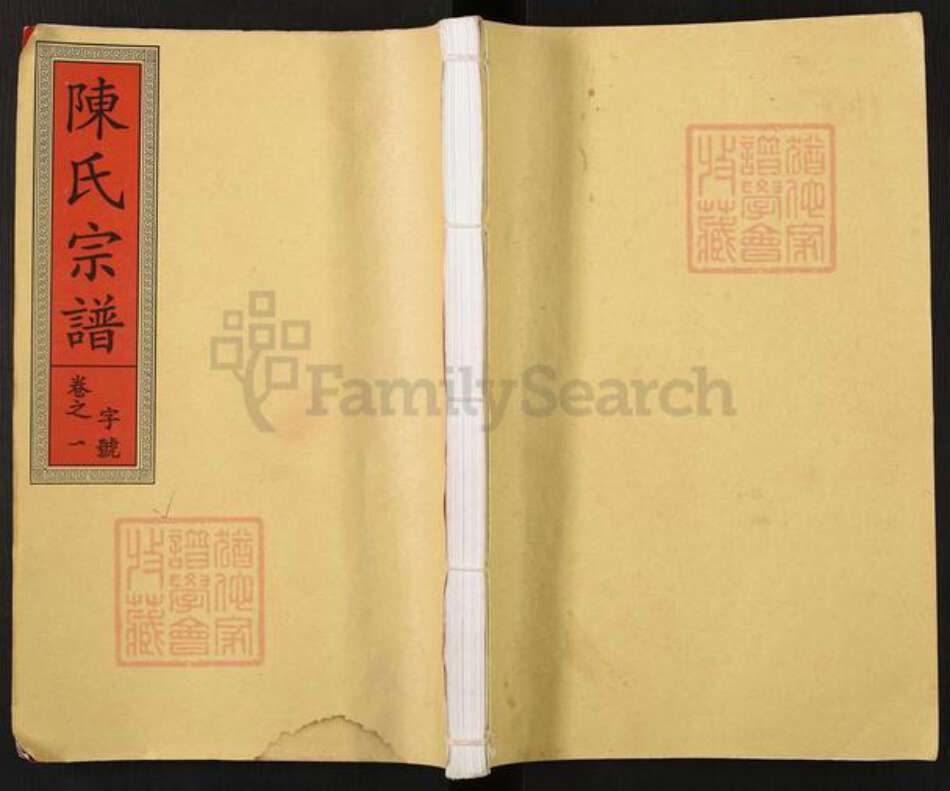 安徽省六安市陈氏义门堂族谱-陈氏宗谱.pdf电子版缩略图