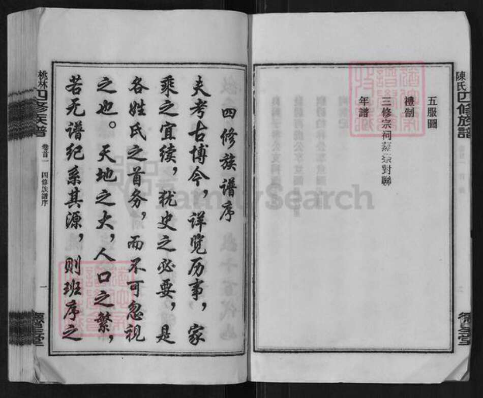 湖南省湘潭市湘乡市湘乡陈氏德星堂族谱-桃林陈氏四修族谱.pdf电子版预览图4