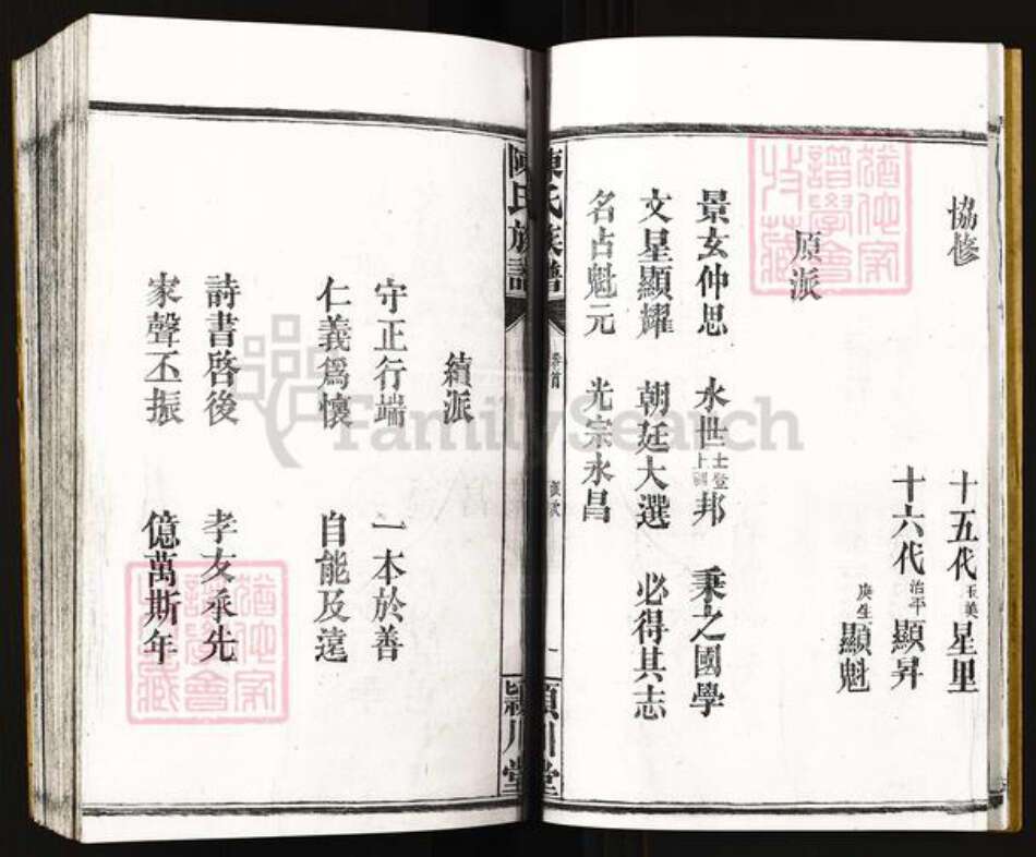 湖南省常德市桃源县陈氏族谱-陈氏族谱.洞溪桥.pdf电子版预览图5