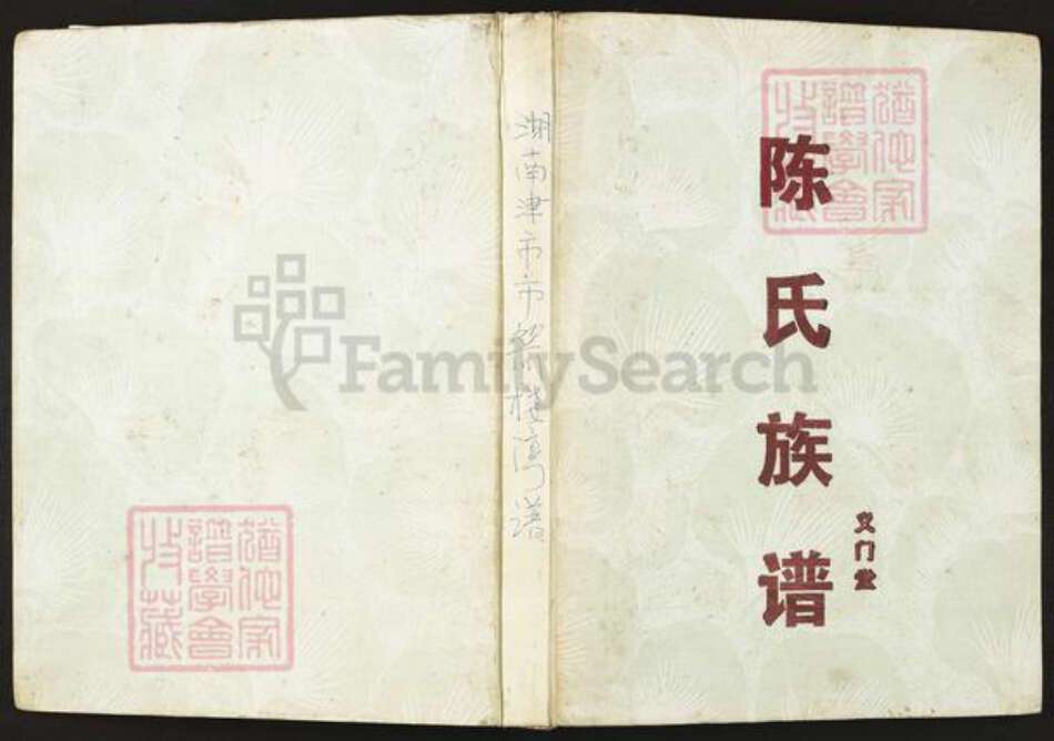 湖南省常德市陈氏族谱-陈氏族谱.义门堂.pdf电子版缩略图