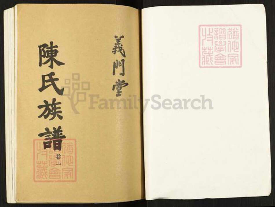 江苏省宿迁市泗阳县陈氏族谱-陈氏族谱.江苏泗阳义门堂.pdf电子版预览图1