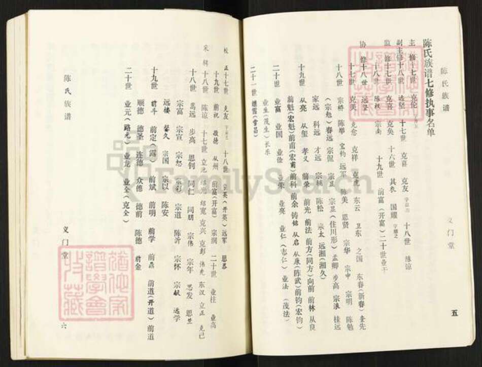 江苏省宿迁市泗阳县陈氏族谱-陈氏族谱.江苏泗阳义门堂.pdf电子版预览图5