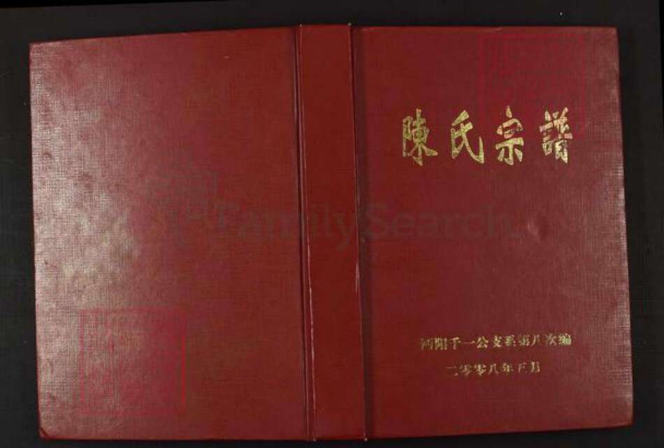湖北省荆州市洪湖市陈氏族谱-陈氏家谱.pdf电子版缩略图