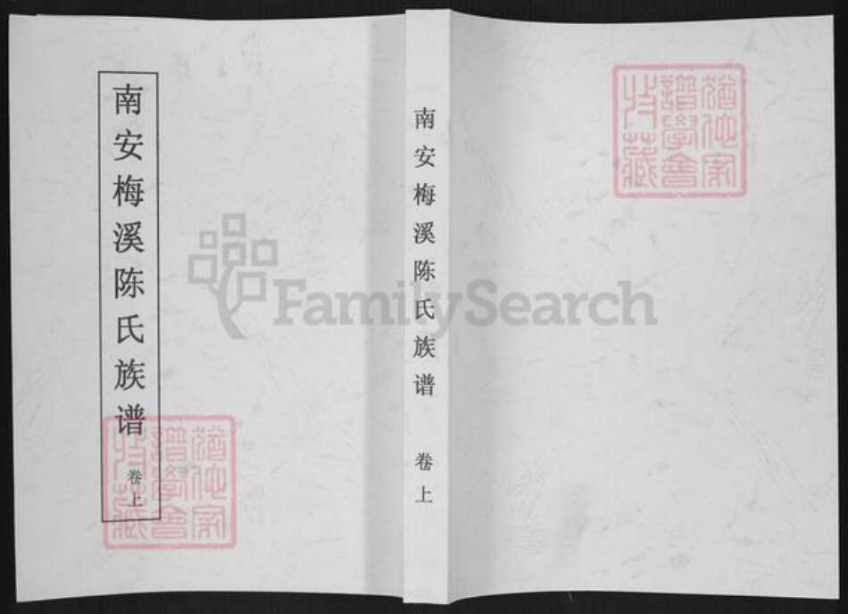 福建省泉州市南安市洪梅镇陈氏族谱-南安梅溪陈氏族谱.pdf电子版缩略图