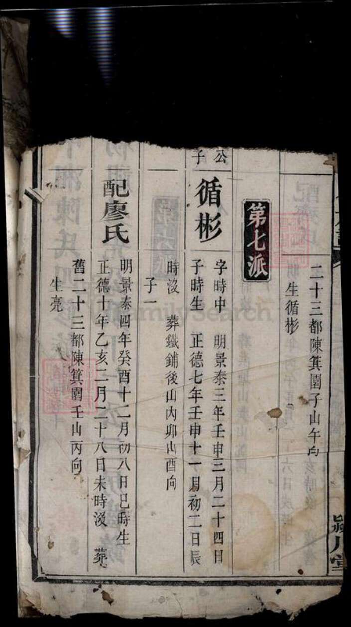 湖南省湘潭市湘潭县陈氏族谱-湘中陈氏四修族谱[22卷].pdf电子版预览图2