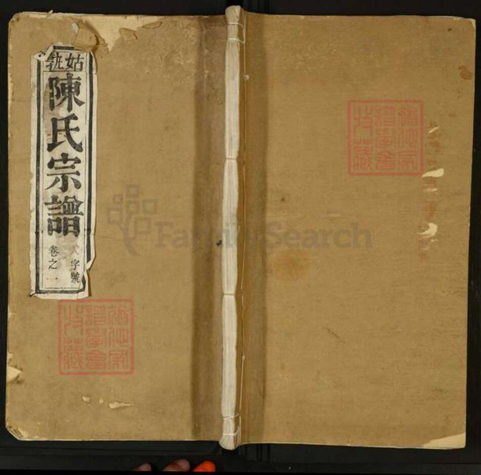 安徽省马鞍山市当涂县陈氏族谱-陈氏宗谱[8卷].pdf电子版缩略图