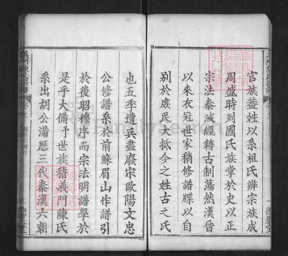 湖北省黄冈市陈氏族谱-义门陈氏宗谱[9卷首5卷].pdf电子版预览图2